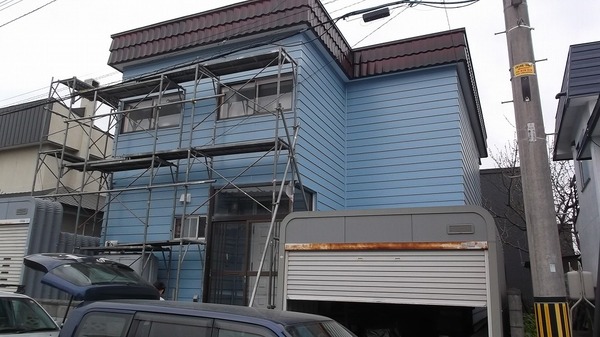 江別市Ａ様　外壁塗装の事例紹介のサムネイル