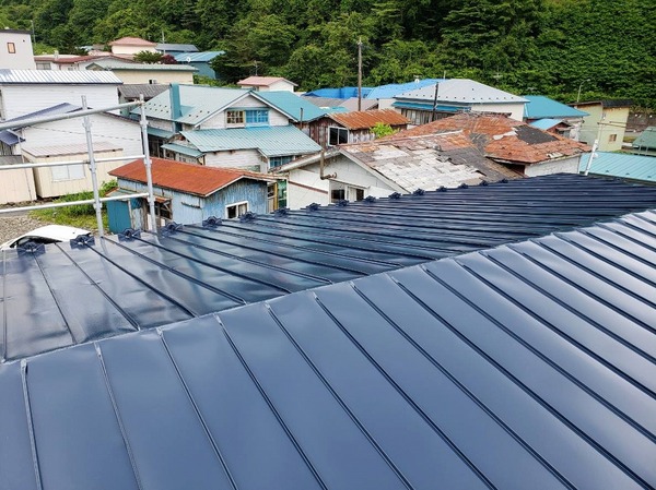 函館市Ｏ様　屋根塗装の事例紹介のサムネイル