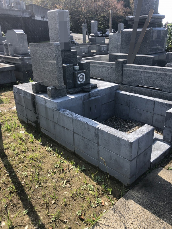 松山市Ｉ様　お墓リフォームの事例紹介のサムネイル