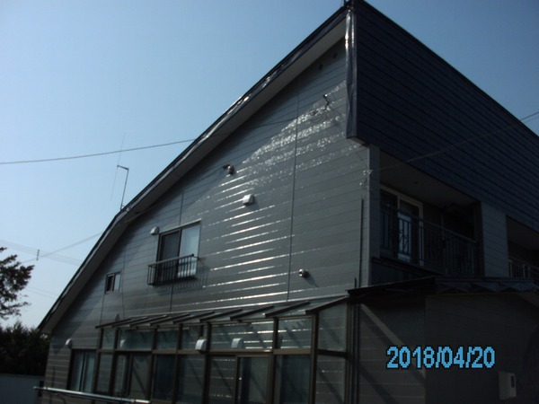 上川郡美瑛町Ｙ様　外壁塗装、屋根塗装の事例紹介のサムネイル