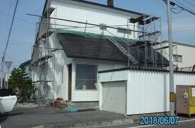 旭川市Ｓ様　外壁塗装、屋根塗装の事例紹介