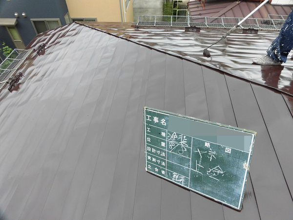 盛岡市Ｔ様　屋根塗装の事例紹介のサムネイル