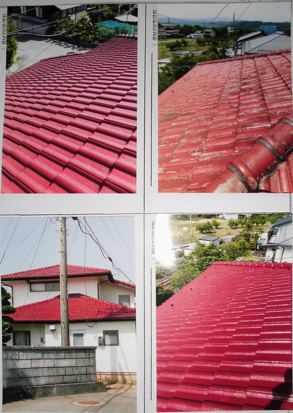小諸市Ｋ様　屋根塗装の事例紹介のサムネイル