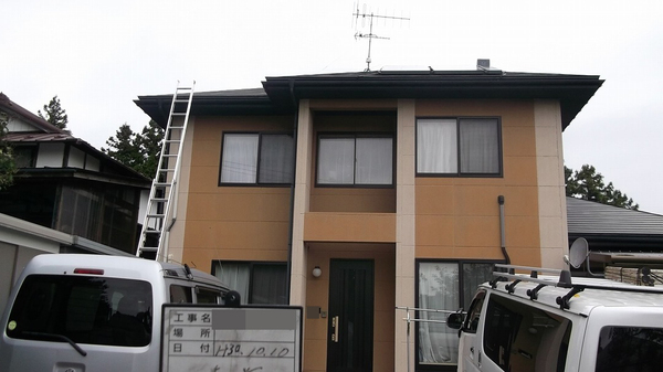 西磐井郡平泉町Ｓ様　屋根塗装の事例紹介のサムネイル
