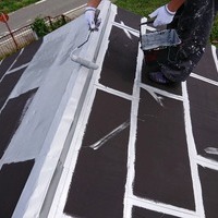 南陽市Ｋ様　屋根塗装の事例紹介のサムネイル