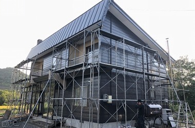 磯谷郡蘭越町Ａ様　外壁塗装、屋根塗装