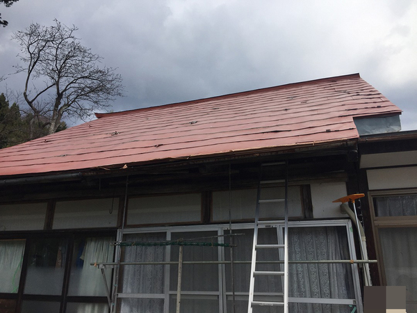 中野市Ｂ様　屋根塗装の事例紹介のサムネイル