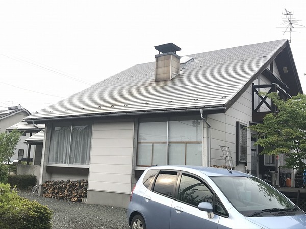 西村山郡河北町Ｋ様　屋根塗装の事例紹介のサムネイル