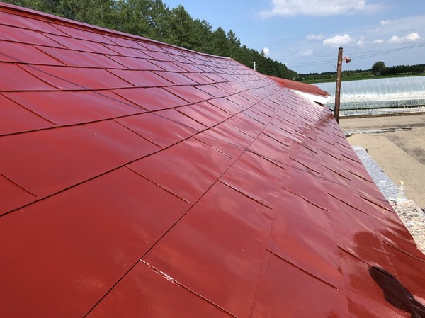 河西郡中札内村Ｉ様　屋根塗装のサムネイル