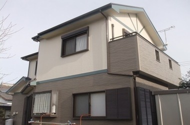【外壁屋根塗装の事例紹介：静岡県浜松市】色合いはそのままに