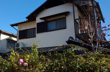【外壁塗装の事例紹介：兵庫県姫路市】外壁・車庫の塗装